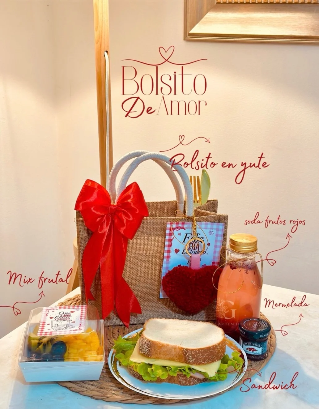 Bolsito de Amor - Desayuno Romántico