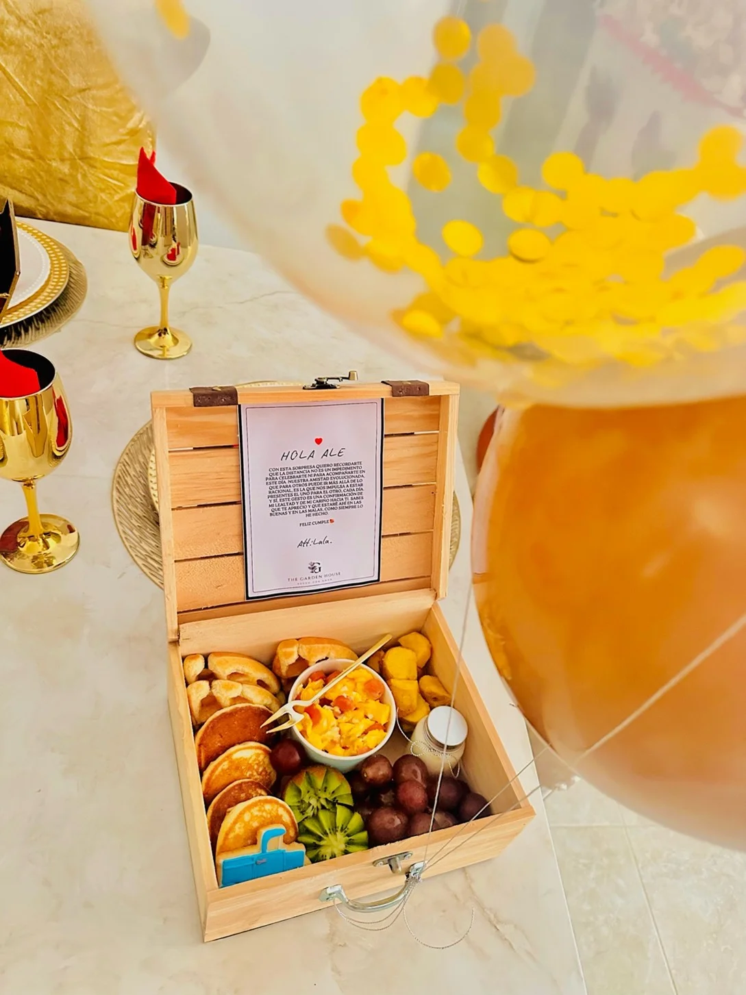 Caja Cofre 2.0 - Desayuno Sorpresa