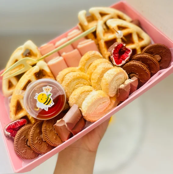 Homey Waffles 2.0 - Edición con Galletas de Milo